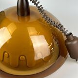 60s 70s ceiling lamp hanging lamp acrylic plastic metal space age design