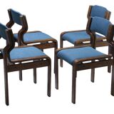 Set of 4 Dining Chairs, Ludvík Volák, 1970s-1980s, Czechoslovakia