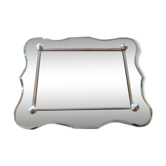 Bevelled mirror 33x27cm