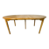 Table à manger ronde extensible en chêne, design danois du milieu du siècle, années 1960