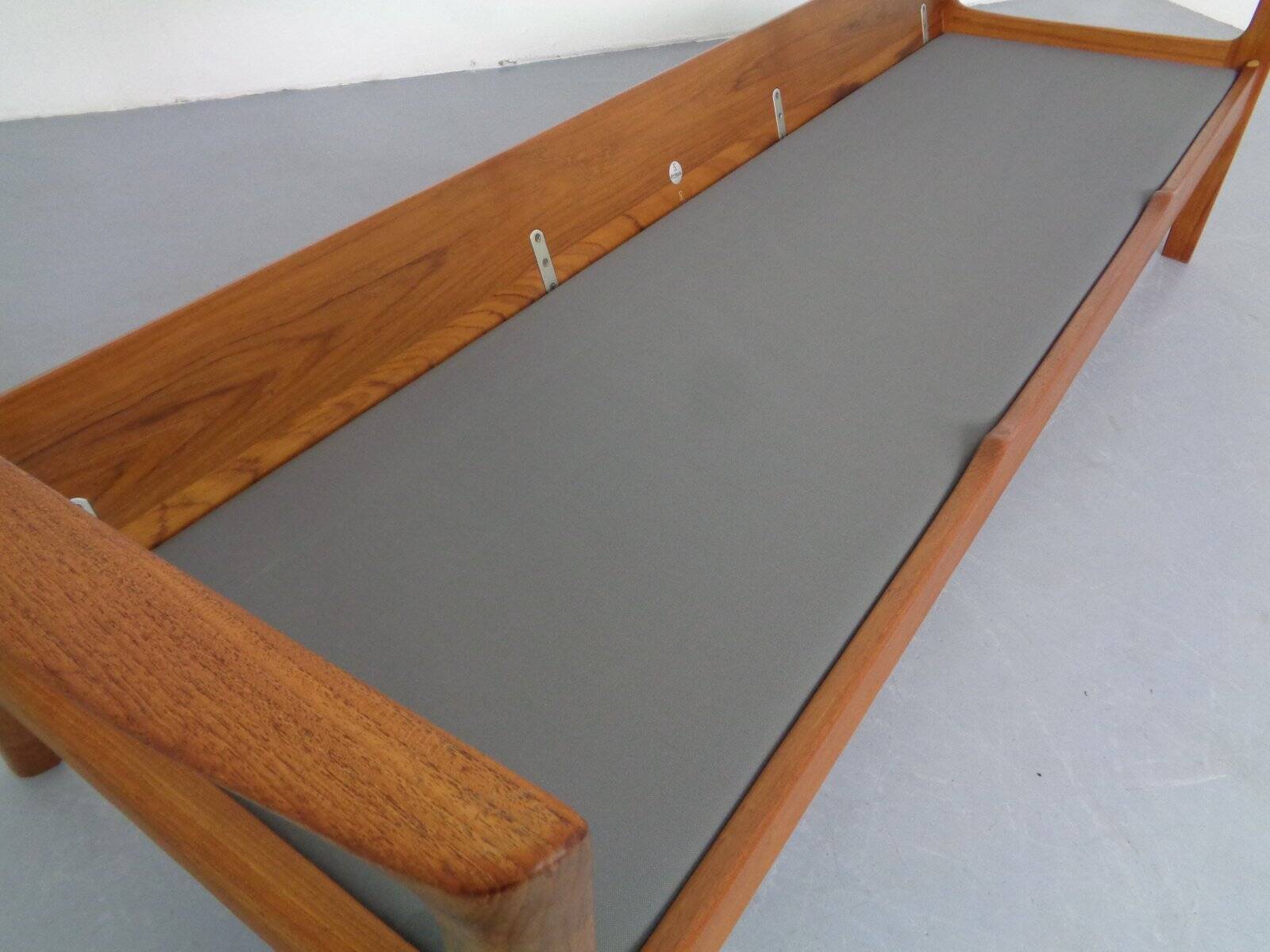 Senator Teak 3-Seater Sofa by Ole Wanscher for France & Son, Denmark, 1960s