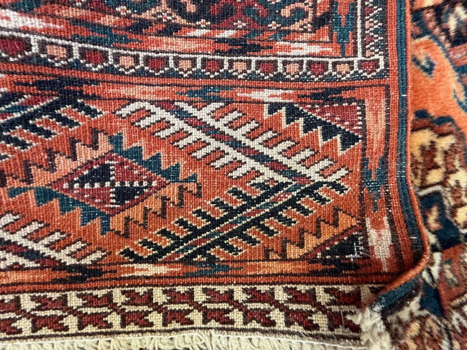 Afghan Turkoman rug 204x161 cm, large 2523