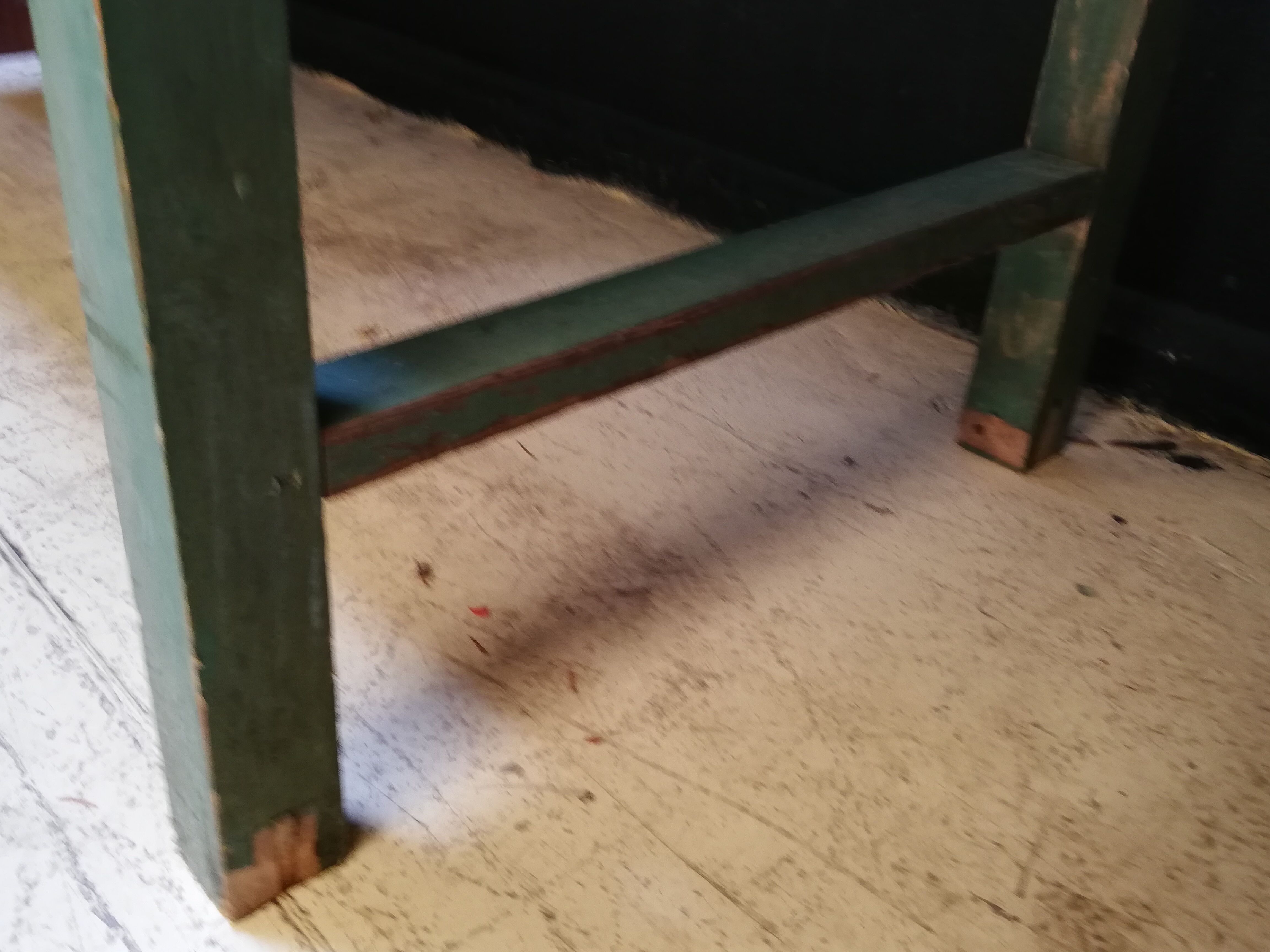 Old draper table 8/10 people, 2,70m