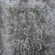 Tapis Mural Vintage Texturé en Laine Naturelle – Tons Gris & Crème, 90x98