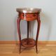 Pedestal table or harness in rosewood marquetry Louis XV style