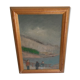 Tableau peinture signée Mazet