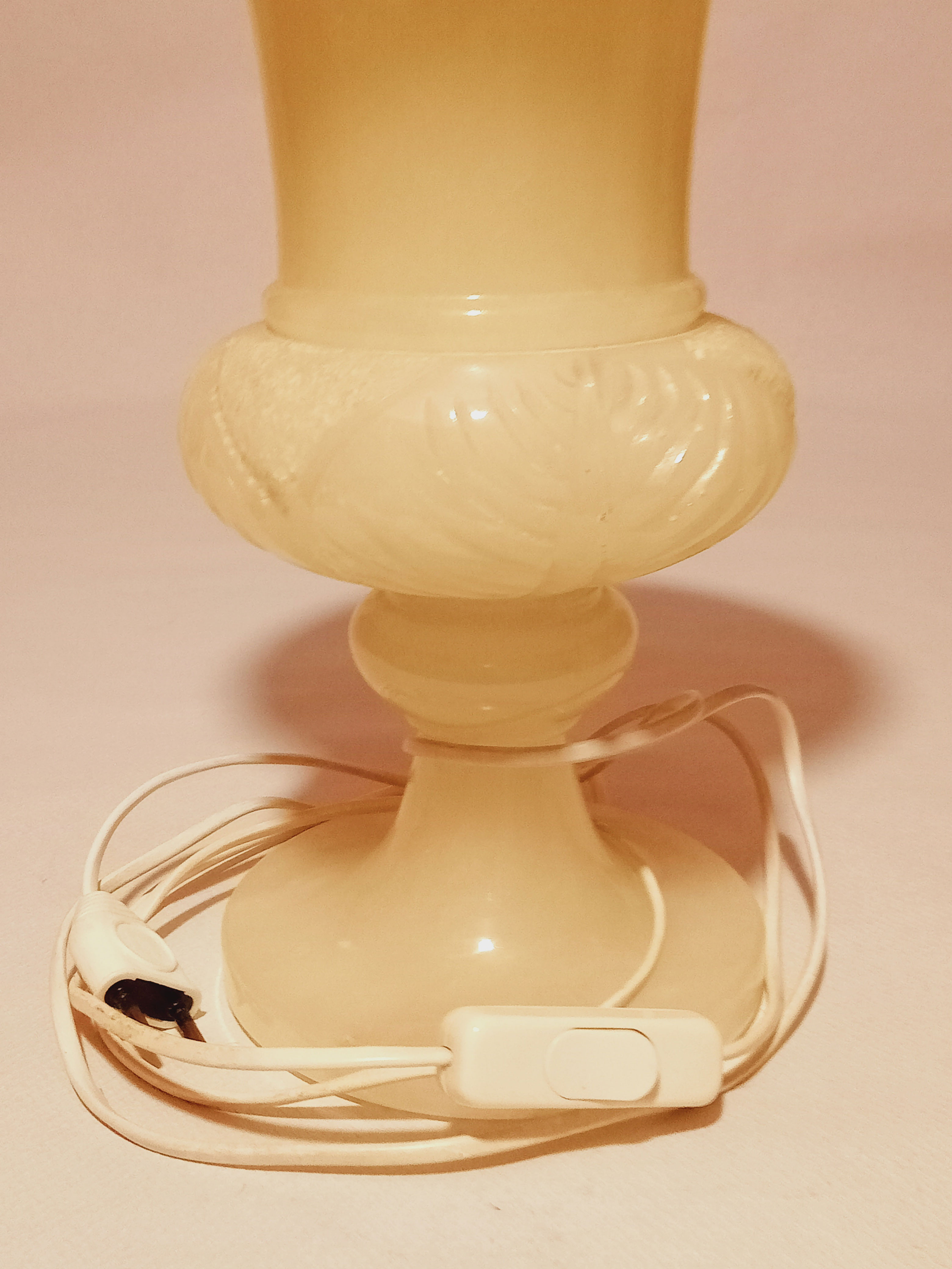 Alabaster table lamp