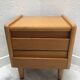 Bedside table / wooden sofa end, 1970s/1980s