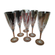 Crystal champagne flutes