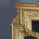 Important gilded wooden mirror, Louis XVI style – second half of the 19th century