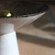 Lampe évasée en grès, pièce unique