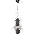Ship's lamp - Petroleum lamp - hanging lamp - copper - glass - 1950s