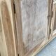 Renovated Scandinavian sideboard in solid raw oak 180cm