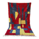 Handmade natural wool rug 250cm x 150cm