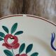 4 antique Longchamp dessert plates