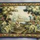 AUBUSSON tapestry, 20th century, "Verdure Oiseau" (Greenery with Bird)