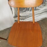 Set of 6 Hiller chairs, vintage bistro