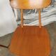 Set of 6 Hiller chairs, vintage bistro