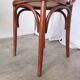 Vintage Bentwood Dining Chair: Thonet Style Fan Backrest, 1970s Irish Pub