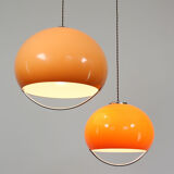 Space Age Jolly Pendant Lamps From Guzzini, Set of 2