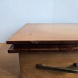 Pair of vintage 1960s asymmetrical bedside tables