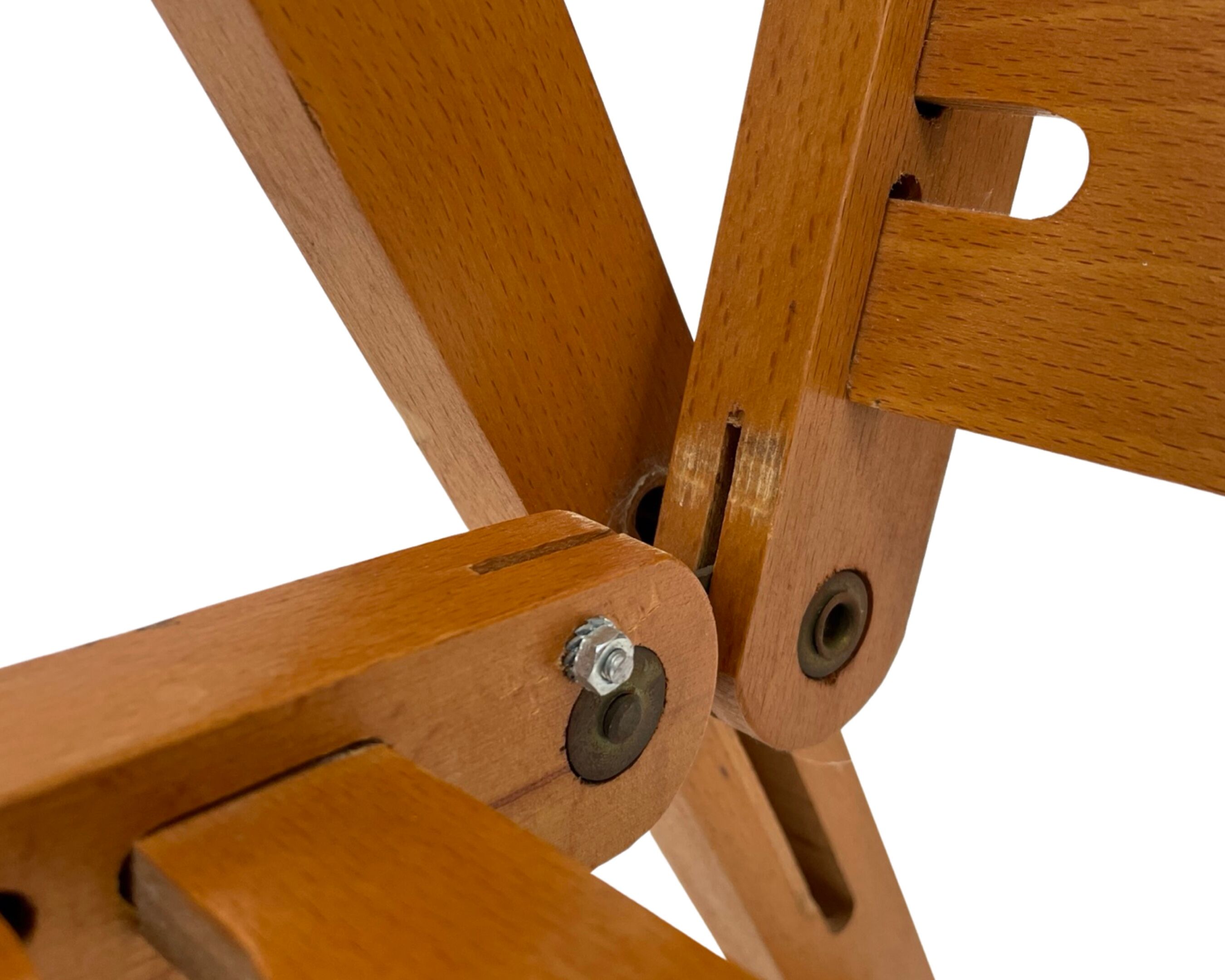 Vintage set of four Rex Plywood folding chairs by Niko Kralj design 1950