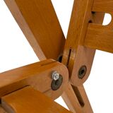 Vintage set of four Rex Plywood folding chairs by Niko Kralj design 1950