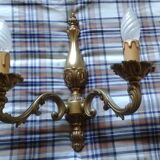 Gloss and 2 in bronze sconces
