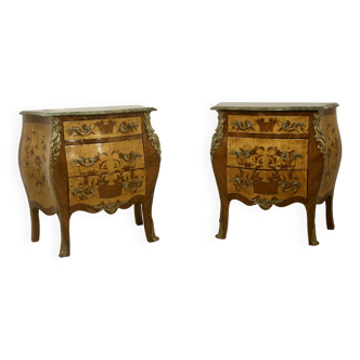 Pair of Commode from the Napoleon III period. REF DUO SAM