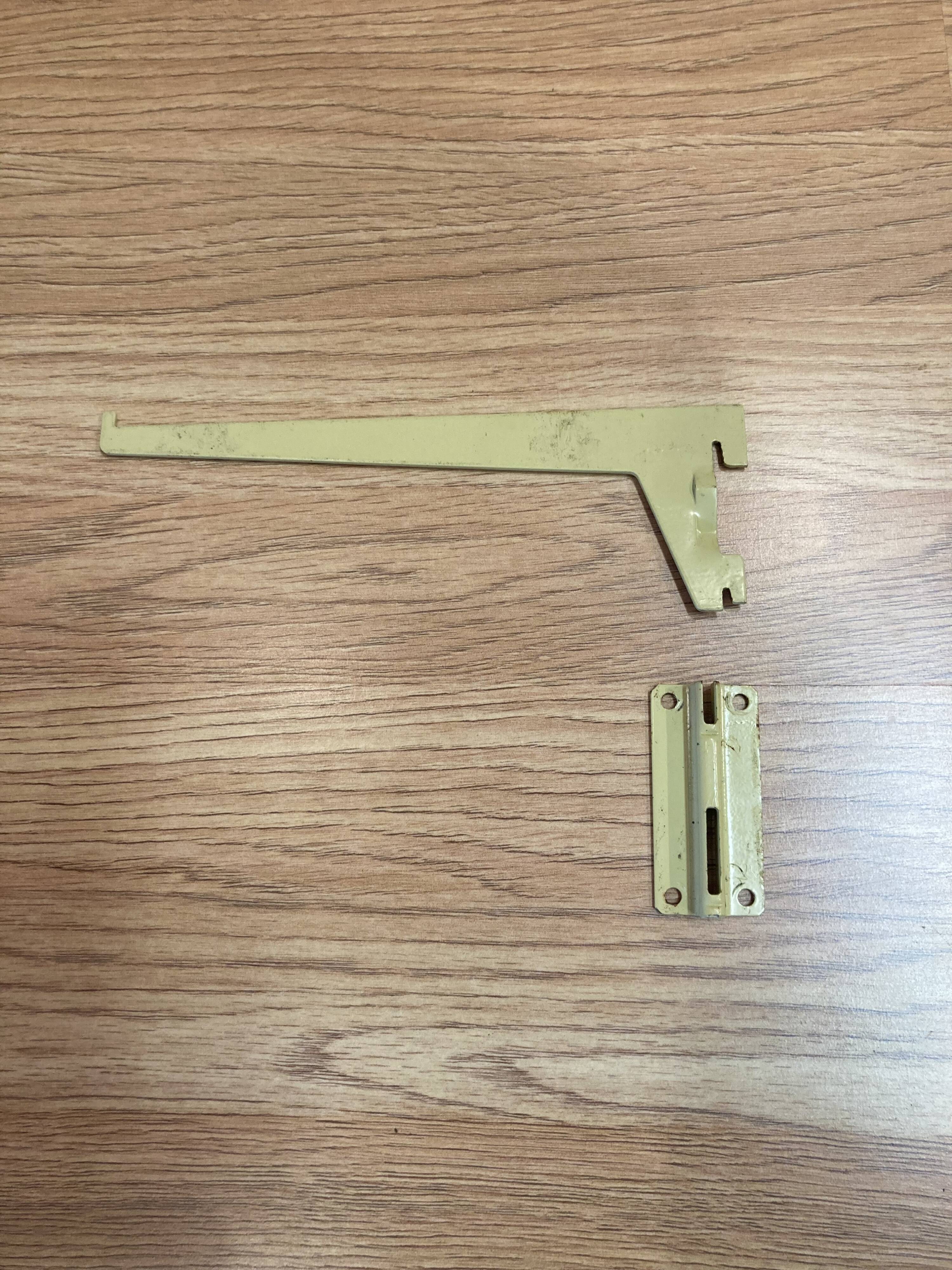 Set of oak shelves, 1950s design.