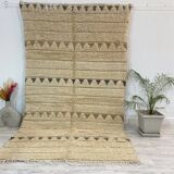 Handmade moroccan berber carpet 259 x 148 cm