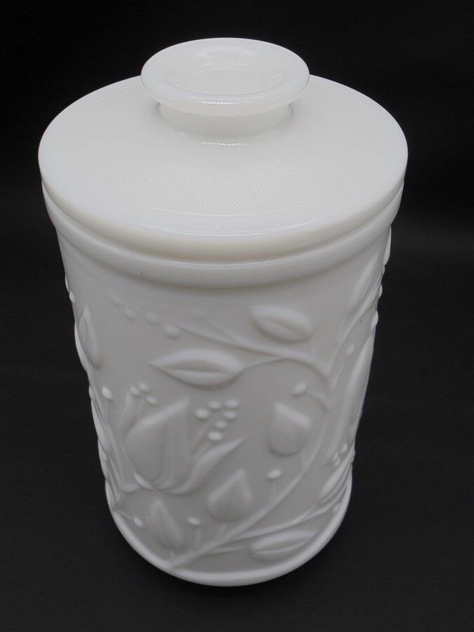 Bocal en verre opale
