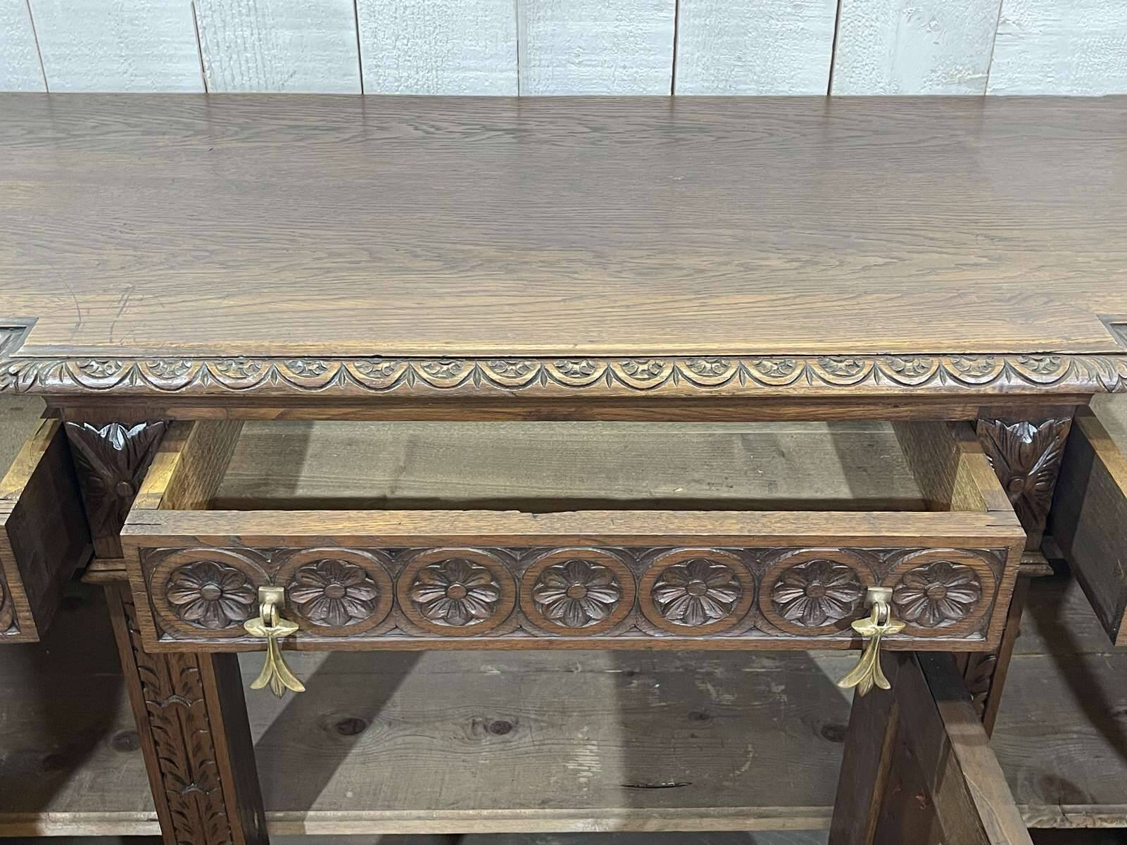 1930s Breton chestnut sideboard