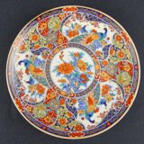 Pair of vintage Taous porcelain dessert plates, Morocco