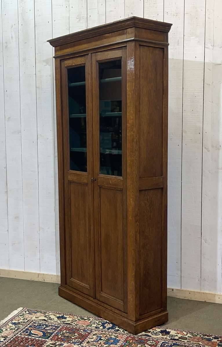 Late 19th century oak bookcase