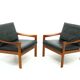 Lounge chairs by Illum Walkelsø for Niels Eilersen, 1960s