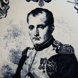 Ancien plat en faïence Napoléon Boch Frères Keramis
