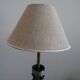 Pair of Louis XVI style lion and cherub decoration lamps