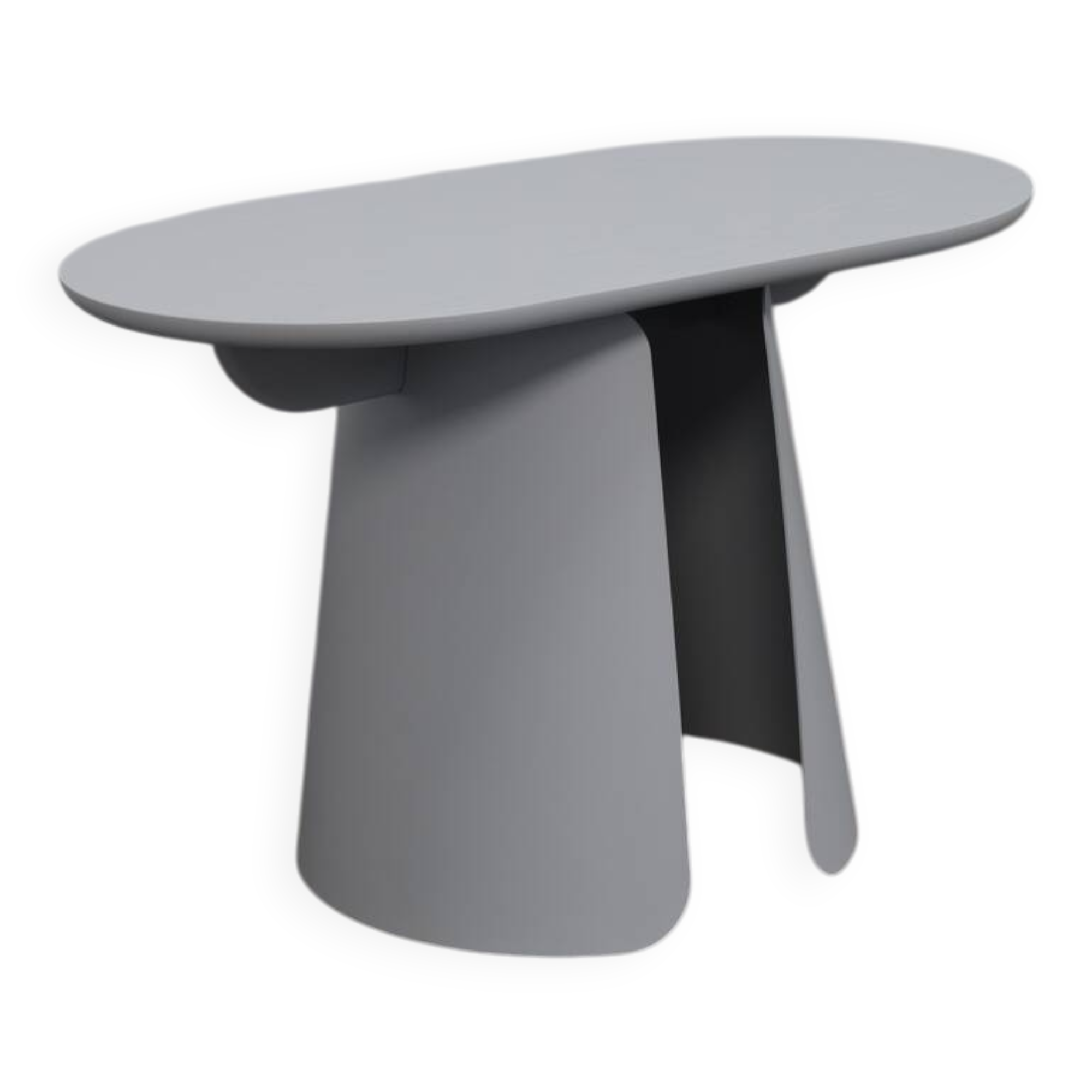 Side table Totem Pill by Puik Design light grey