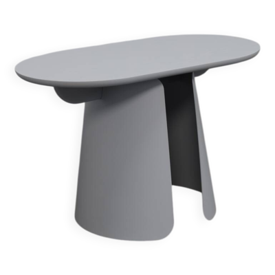 Table d'appoint Totem Pill de Puik Design gris clair