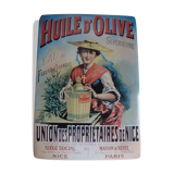 Plaque huile d'olive