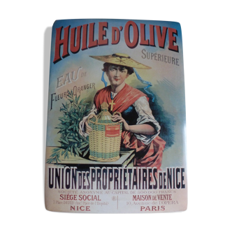 Olive oil plate