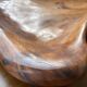 XL thuja root wooden dish