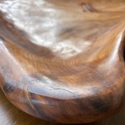 XL thuja root wooden dish