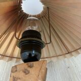 Lampe en bois