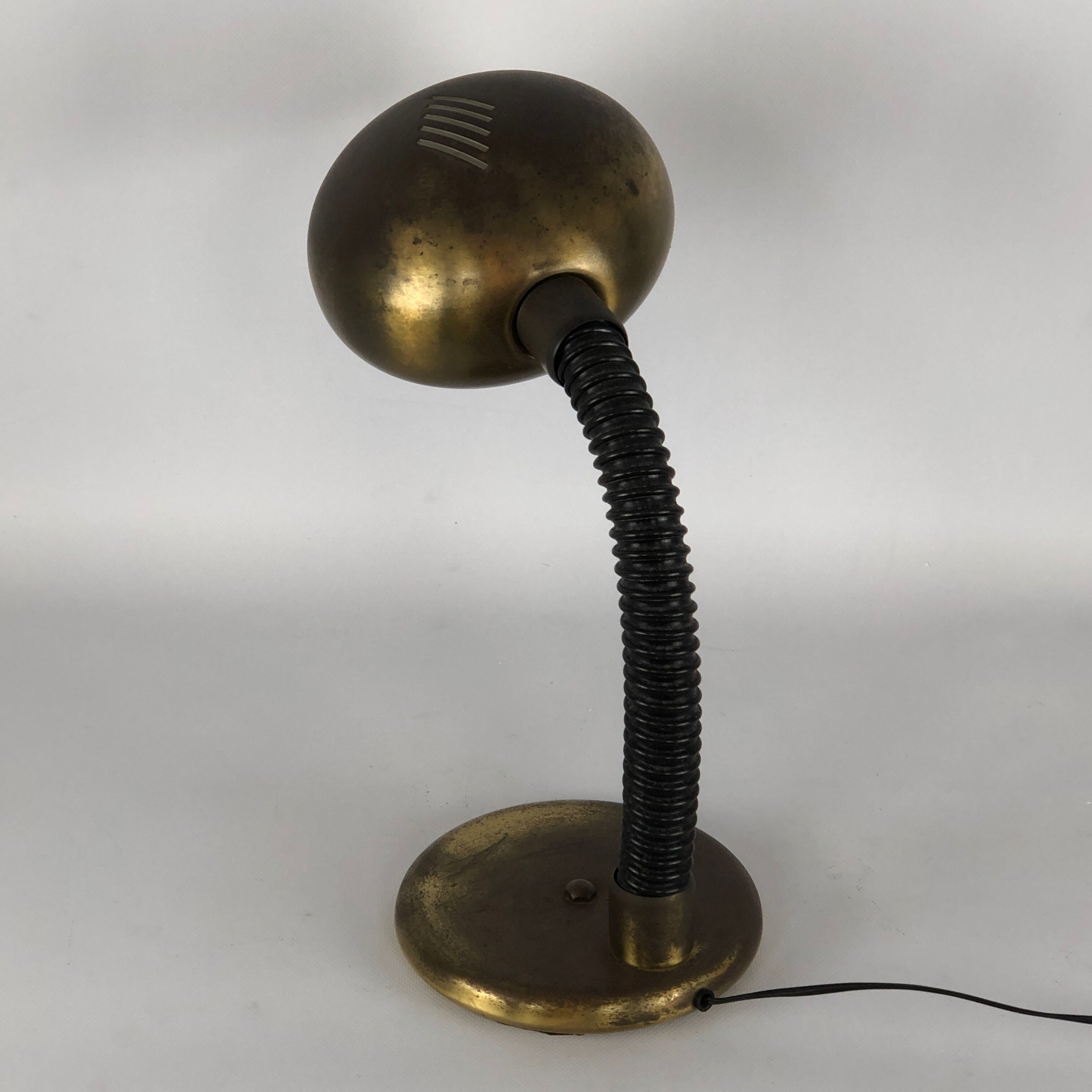 Vintage Targetti metal table lamp