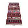 Tapis berbère multicolores en laine 188 x 104 cm