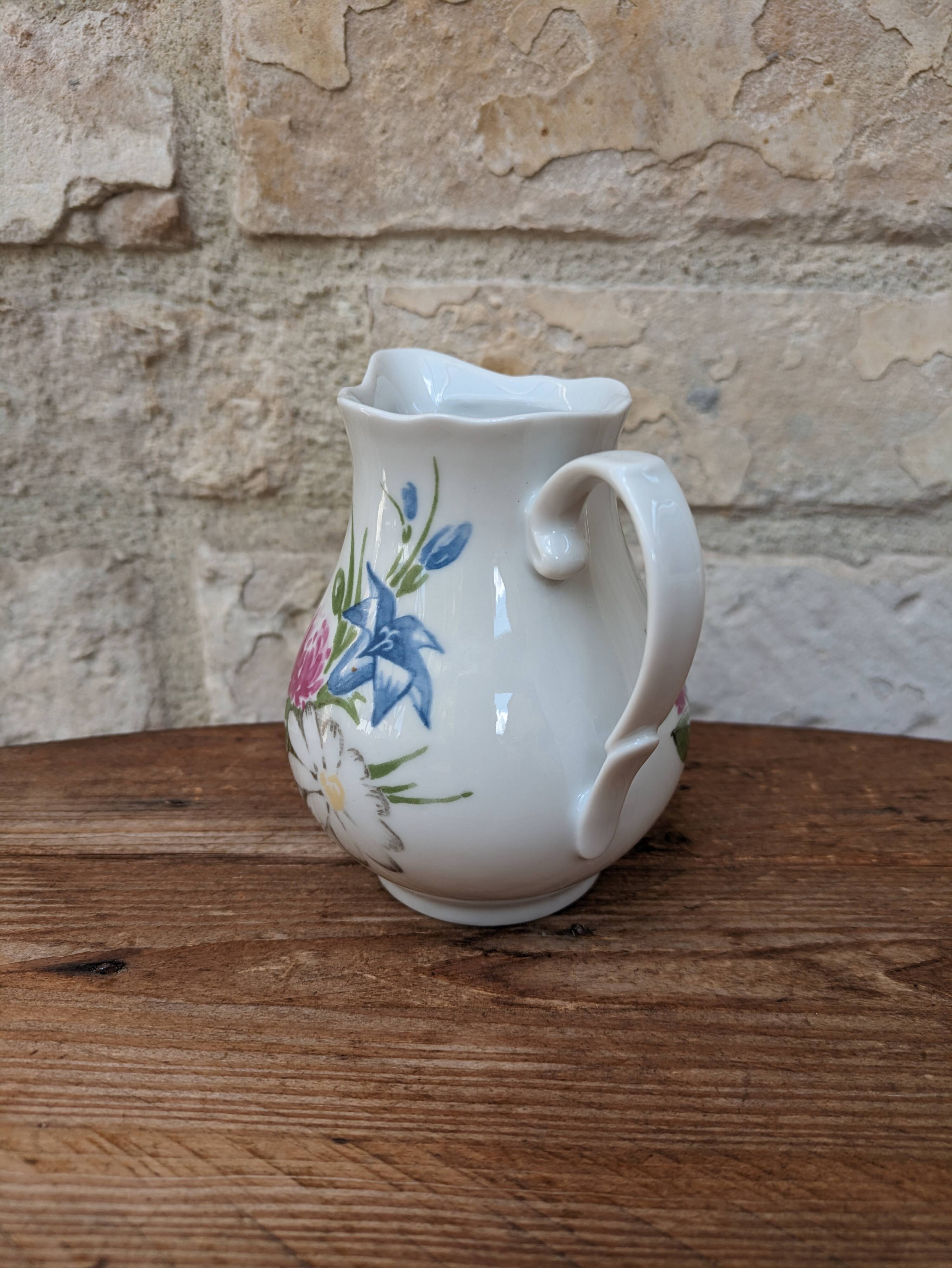 Kahla flower pattern milk jug