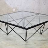 Vintage table basse b&b italia design des années 80