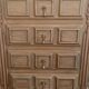 Oak and pine chest of drawers, 1950s.